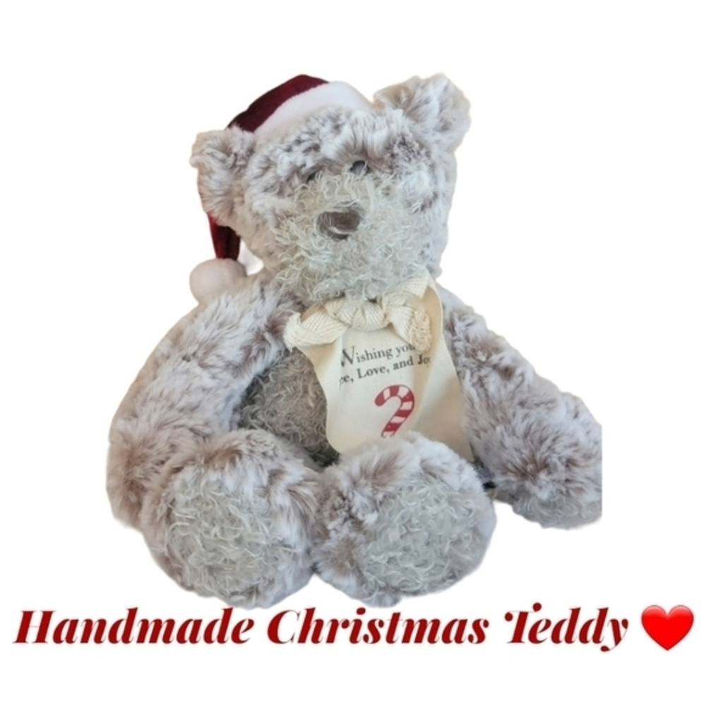 Adorable Handmade Christmas Teddy Bear
